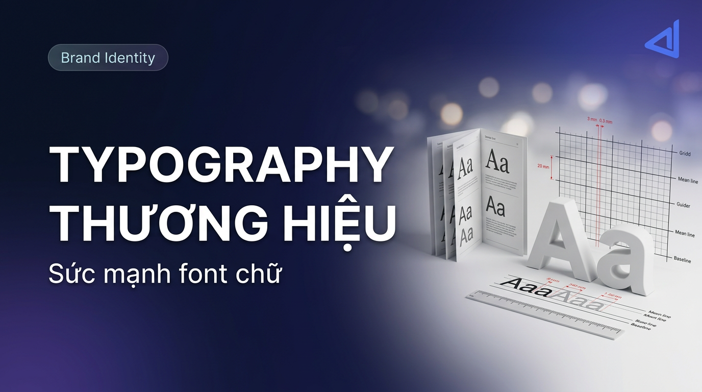 Typography Trong Thiết Kế Thương Hiệu: Tại Sao Font Chữ Quan Trọng Hơn Bạn Nghĩ