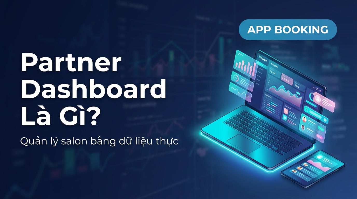 Partner Dashboard Là Gì? Chủ Salon Quản Lý Kinh Doanh Bằng Dữ Liệu Thực
