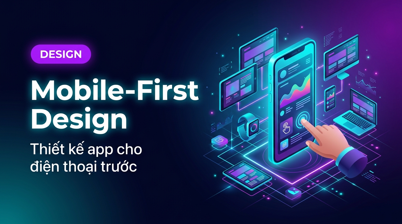 Mobile-First Design: Tại Sao App Đặt Lịch Phải Thiết Kế Cho Điện Thoại Trước
