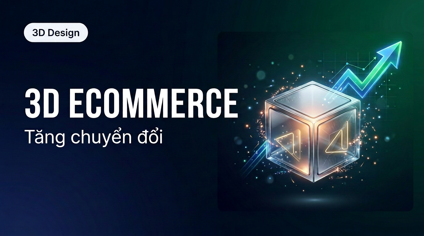 Thiết Kế 3D Trong Thương Mại Điện Tử: Tăng Tỷ Lệ Chuyển Đổi 40%