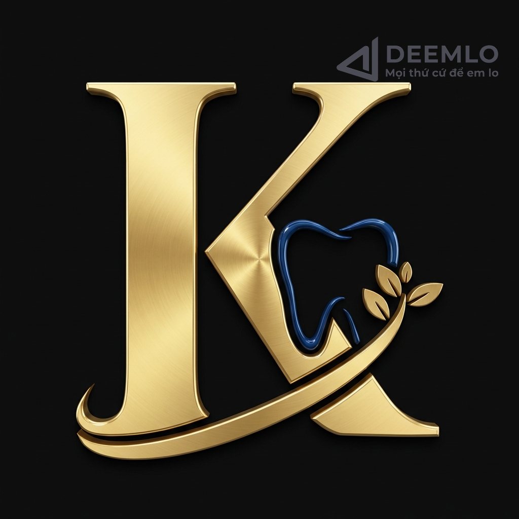 Thiết Kế Logo Phòng Khám Nha Khoa Mr.Khoa