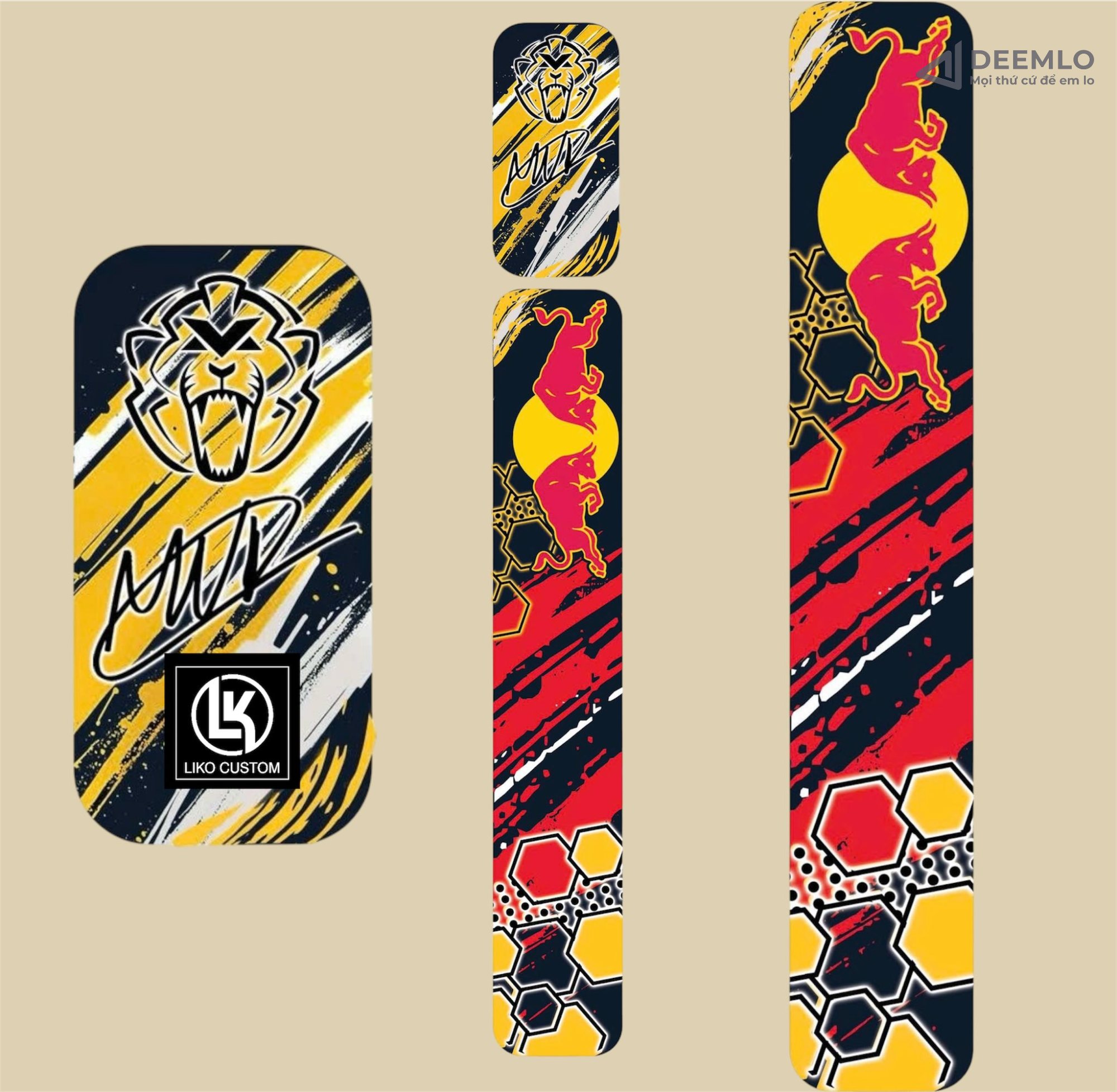 Thiết Kế Bao Cơ Bida 1x2 – Bull Energy Concept