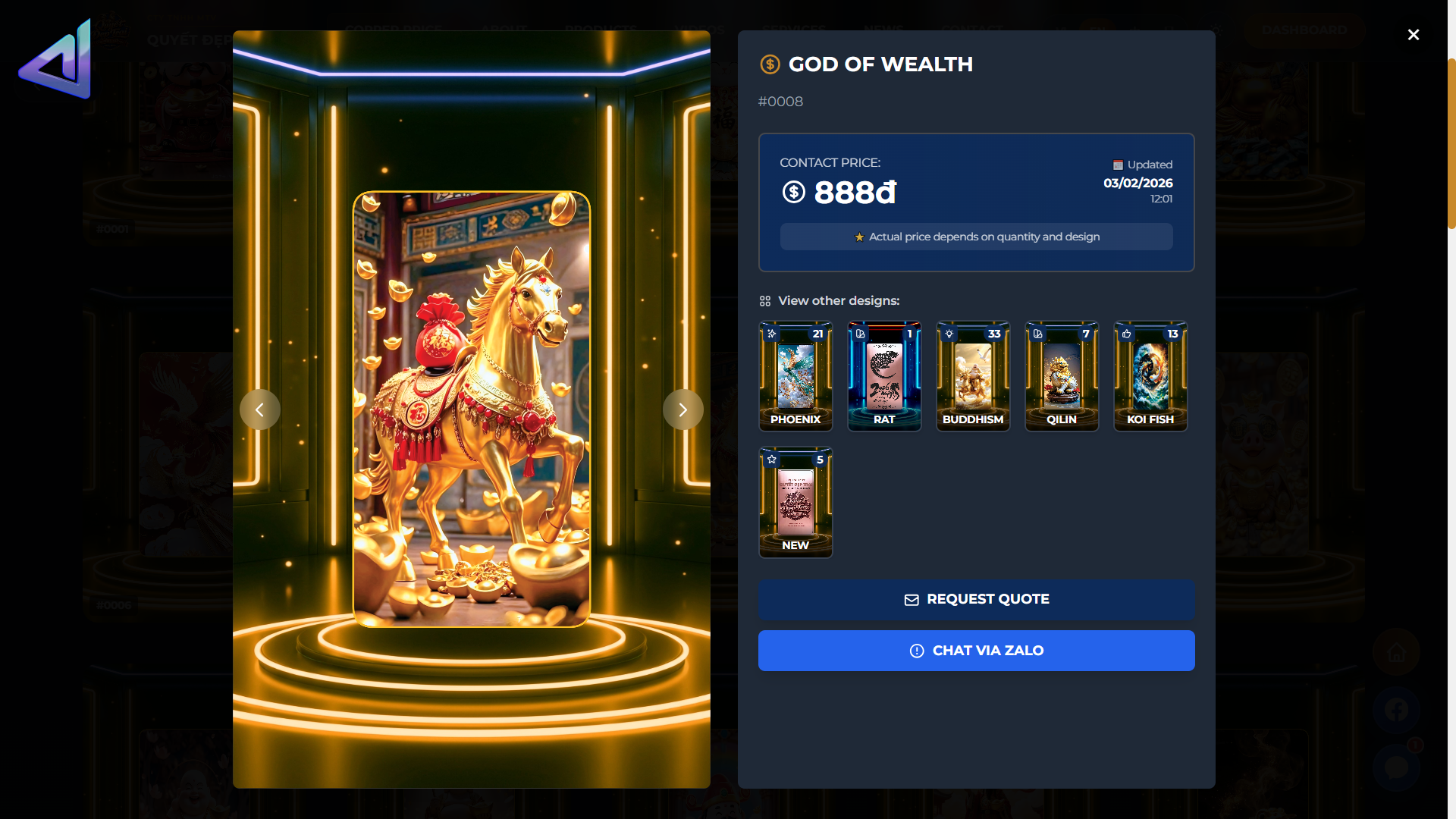 Thiết Kế Web & Thương Hiệu Đồng Đỏ Quyết Đẹp Trai