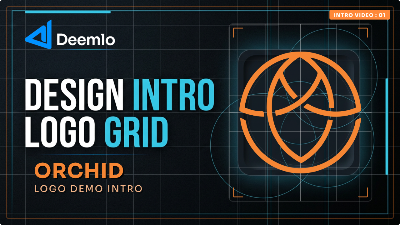 Intro Logo ORCHID Nails Headspa – Demo Animation